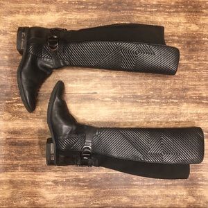 Vince Camuto Textured Leather Boots